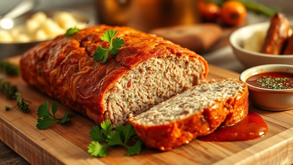 savory turkey meatloaf recipe