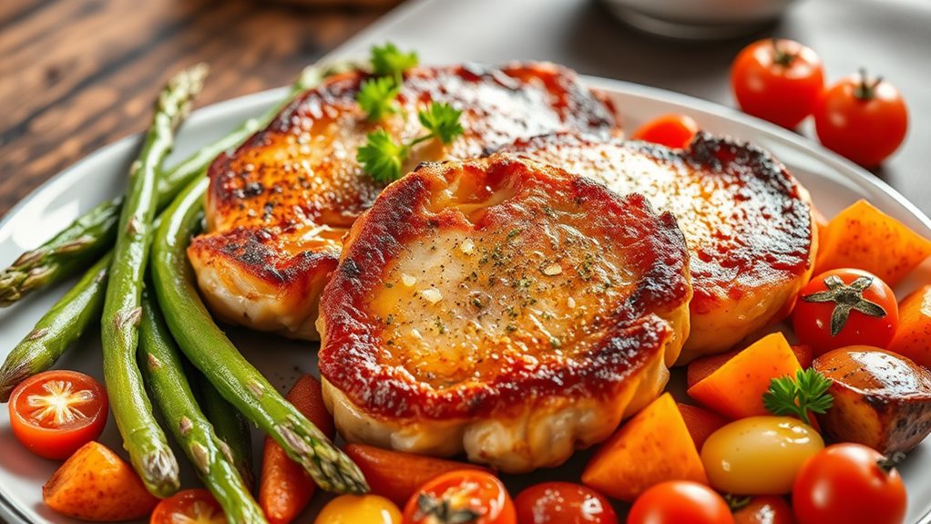 simple oven cooked pork chops