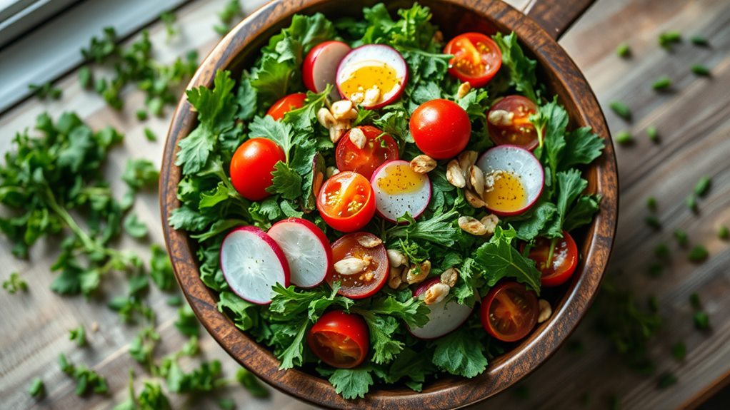 spicy leafy vegetable dish