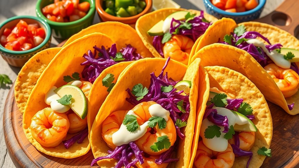 spicy shrimp taco delight