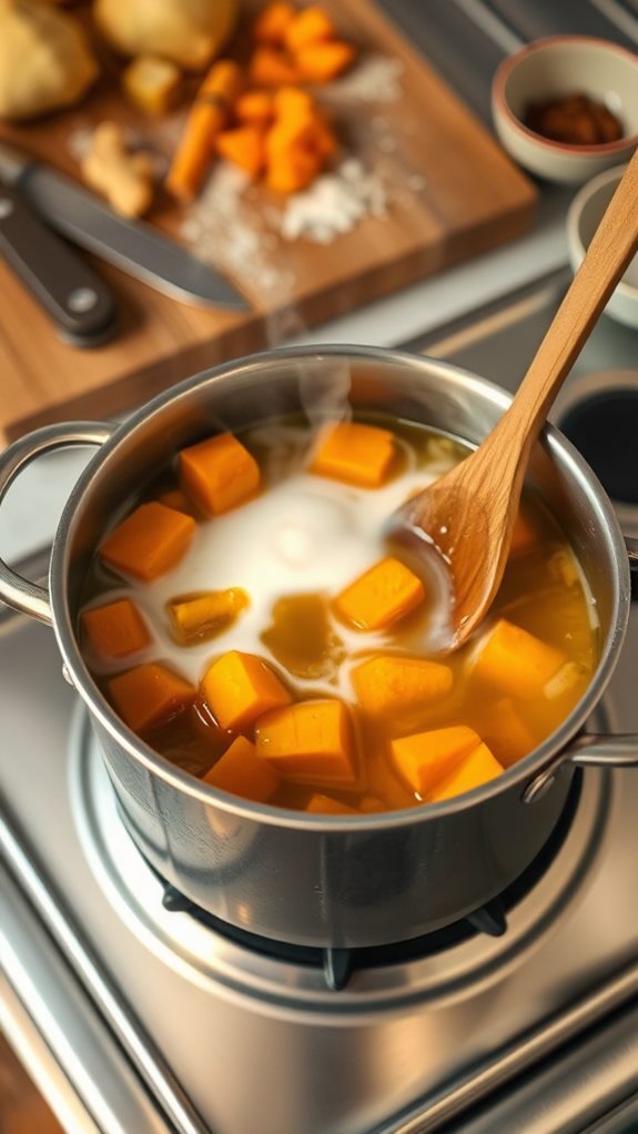 step by step culinary process