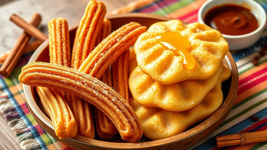 sweet fried dough treats