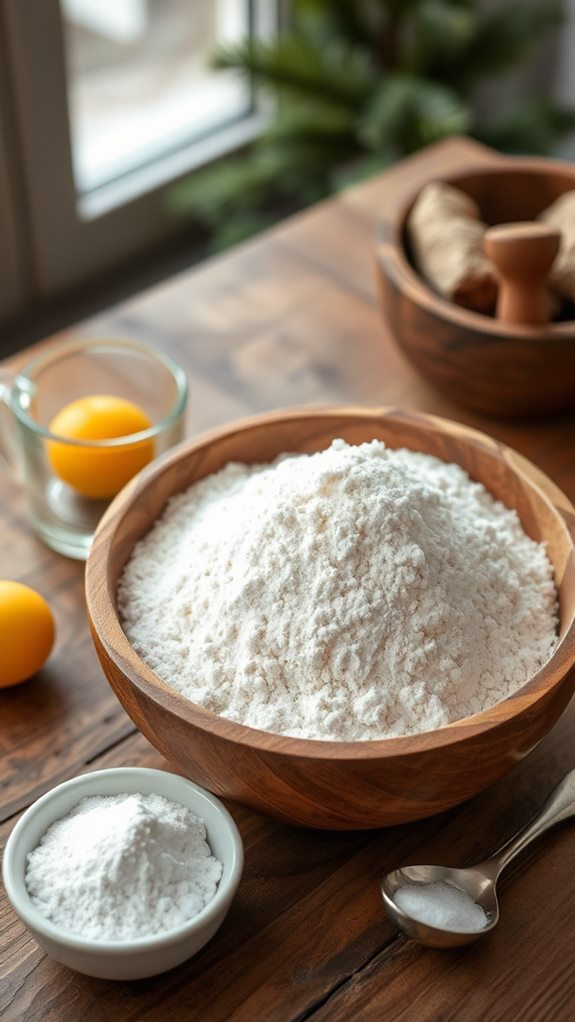thoroughly mix dry ingredients