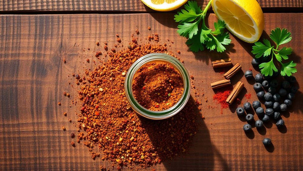 zesty cajun spice mix