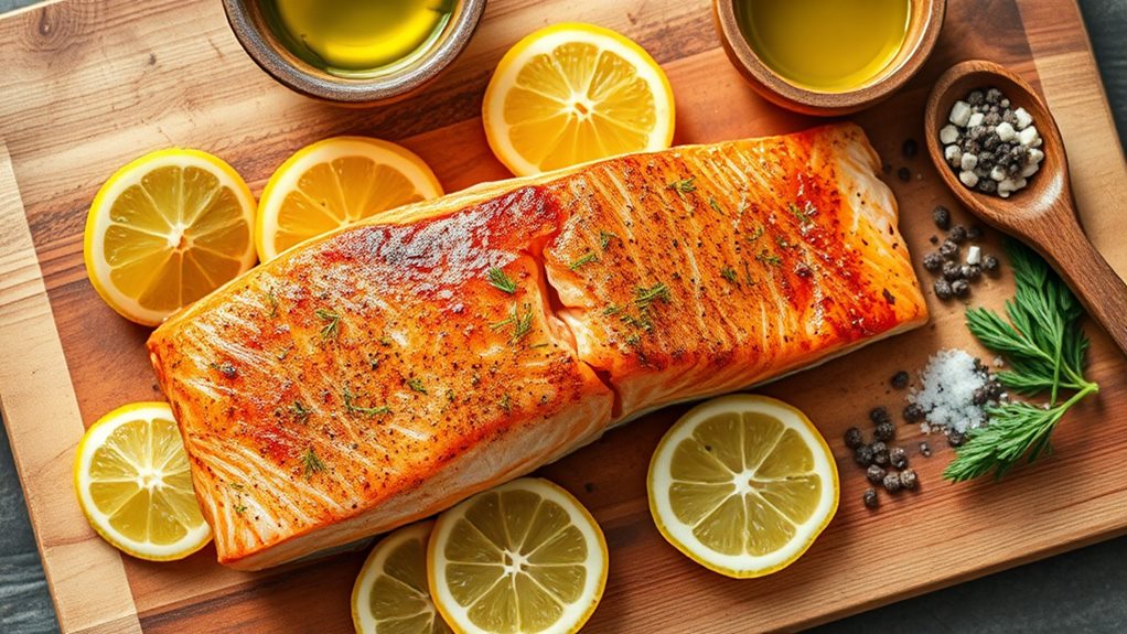 zesty lemon herb salmon