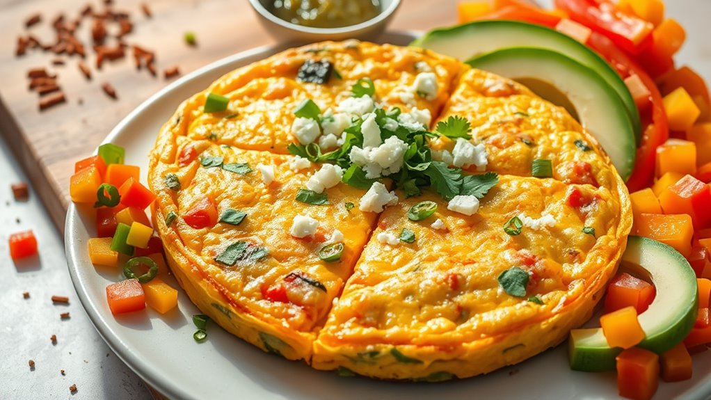 zesty southwestern egg dish