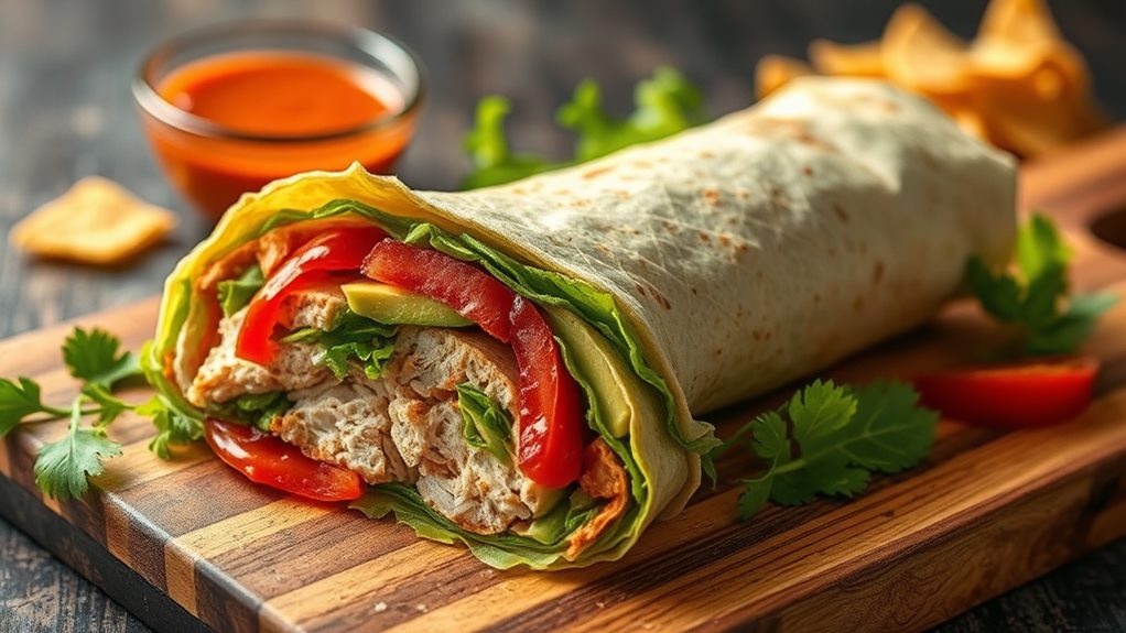 zesty turkey tortilla delight
